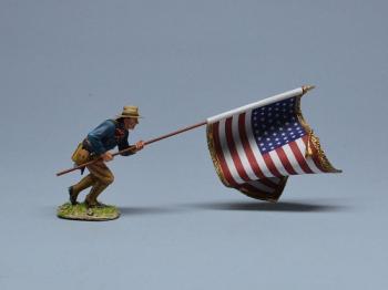 Rough Rider With American Flag #2 (1896-1908)--single figure #0