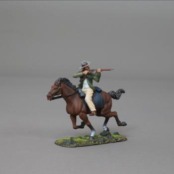 Mounted Boer Commando Firing to His Left--single mounted figure--LAST TWO!! #0