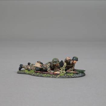 5cm Mortar Team--two German WWII figures on single base--RETIRED--LAST SIX!! #0