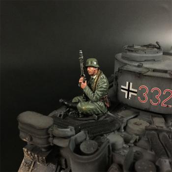 Wehrmacht Tank Rider with MG34 #3 (seated), Battle of Kursk--single figure #0
