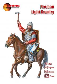 Persian Light Cavalry--12 plastic mounted figures--TWO IN STOCK. #0