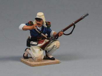 French Foreign Legionaire Kneeling and Shouting--single figure #0