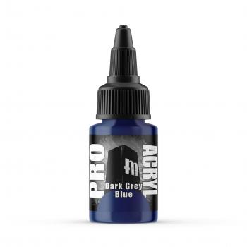 Pro Acryl Dark Grey Blue--22 mL bottle #0