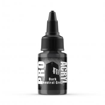 Pro Acryl Dark Neutral Grey--22 mL bottle #0
