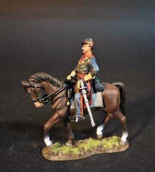 Colonel Frederick George D’Utassy, The 39th New York Volunteer Infantry Regiment, The First Battle of Bull Run, 1861, The ACW--single mounted figure #0