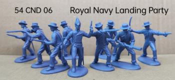 Royal Navy Landing Party (War of 1812)--makes 9 poses (1 officer and 8 infantrymen) #0