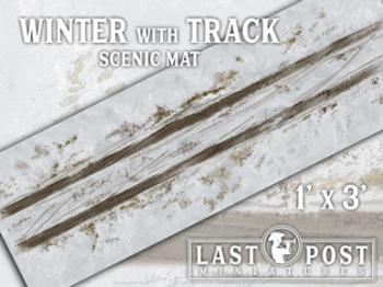 Winter with Track Scenic Mat (1'x3') #0
