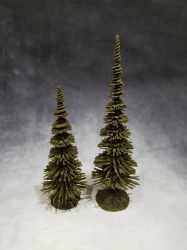 Fir Trees (2 pack)--approx. 180mm and 230mm tall #0