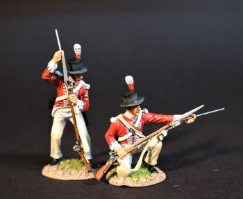Two Line Infantry (standing ramming, kneeling ramming), The 74th (Highland) Regiment, Wellington in India, The Battle of Assaye, 1803--two figures #0