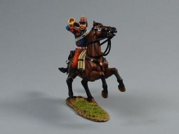 The Trumpeter, Chasseurs d'Afrique--single mounted figure with carbine #0
