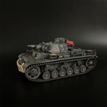 German Grey Panzer III Ausf N of Div “LSSAH”--FIVE LEFT!! #0