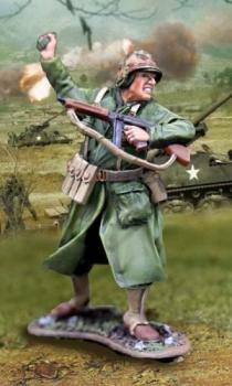 G.I. Korea Throwing Grenade--single figure #0