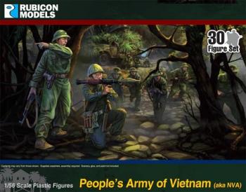 28mm People's Army of Vietnam (NVA) with Command--30 figures #0