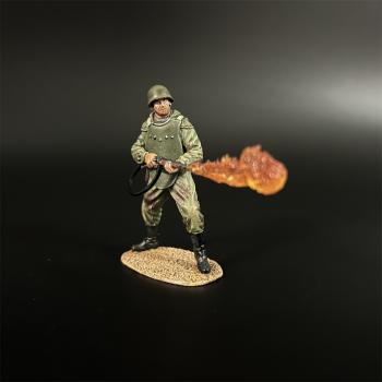 Red Army Assault Engineer with Flamethrower--single figure #0