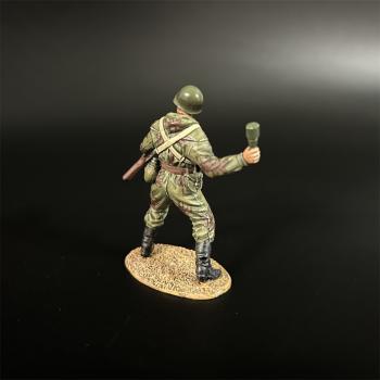 Red Army Assault Engineer Throwing a Grenade--single figure #0