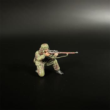 Red Army Sniper Kneeling Shooting--single figure #0