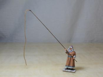 Mongol Cattle Driver--single figure with large whip #1