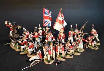 Sergeant and Wounded Drummer, The 74th (Highland) Regiment of Foot, Wellington in India, The Battle of Assaye, 1803--two figures on single base #0