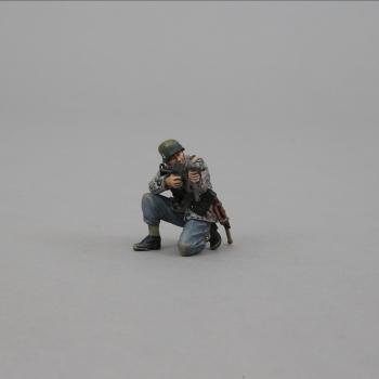 SS Trooper in Camo Firing an MP40--single kneeling figure--LAST FIVE!! #0