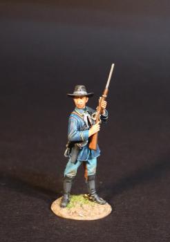 Cavalryman Standing Ready to Fire, United States Cavalry, The Battle of the Rosebud, 17th June 1876, The Black Hill Wars 1876-1877--single figure #0