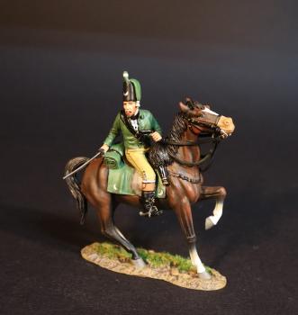 Hussar Turned Facing Right, Simcoe's Rangers, The Queen's Rangers (1st American Regiment) 1778-1783, British Army, The American War of Independence, 1778-1783--single mounted figure #0