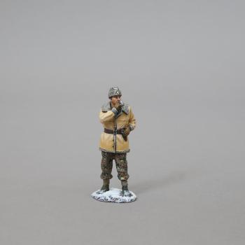 Knights Cross Officer--SS Officer in Quilted Jacket (winter camo)--single figure--LAST THREE!! #0