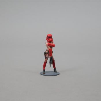 25th Century Sturmtruppen, Myths, Legends, and Biblical--single figure in red helmet with blaster pistol -- THREE IN STOCK! #0