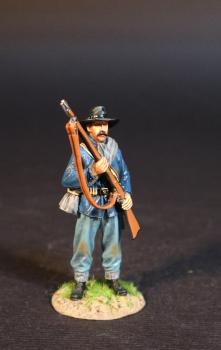United States Mounted Infantry (standing, rifle at arms), United States Cavalry, The Battle of the Rosebud, 17th June 1876, The Black Hill Wars 1876-1877--single figure #0