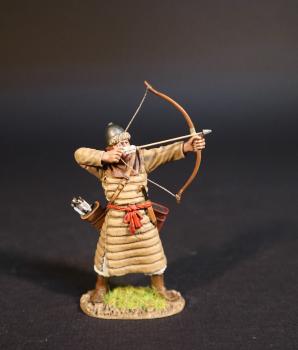 Korean Auxillary Archer (tan armor), The Mongol Invasions of Japan, 1274 and 1281--single figure--TWO IN STOCK. #0