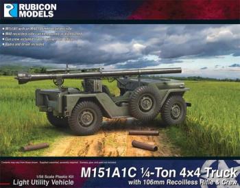 1/56 scale M151A1C with 106mm Recoilless Rifle #0