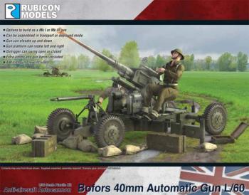 1/56 scale British 40mm Bofors Automatic Gun Mk I/III #0