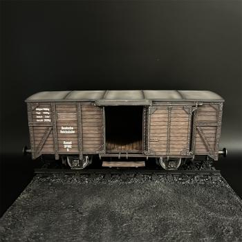 German Railway Covered G10 Wagon (scenic base WS033 not included) #0