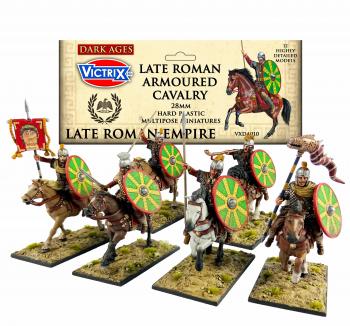 28mm Late Roman Armoured Cavalry--makes 12 mounted figures #0