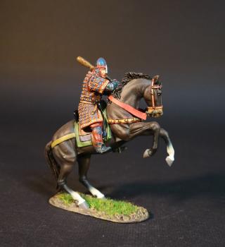 Bishop Odo of Bayeux, The Norman Army, The Age of Arthur--single figure holding club mounted on rearing horse #0