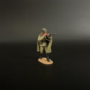 Red Army Machine Gunner Wearing a Cloak--single figure striding forward #0