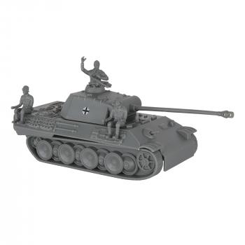 BMC CTS WWII German Panther V Tank--Gray 1:38 scale Plastic Army Men Military Vehicle #0