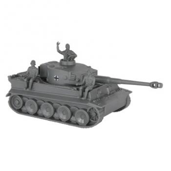 BMC CTS WWII German Tiger I Tank--Gray 1:38 scale Plastic Army Men Military Vehicle #0