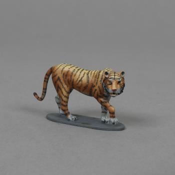 Tiger Walking on grey base--single figure--THREE AVAILABLE TO ORDER. #0