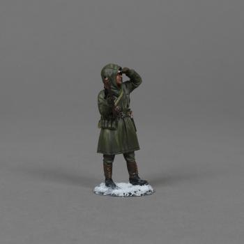 G.I. Scanning the Horizon (white helmet under hood)--single Winter Korean War-era figure - LAST FOUR! #0