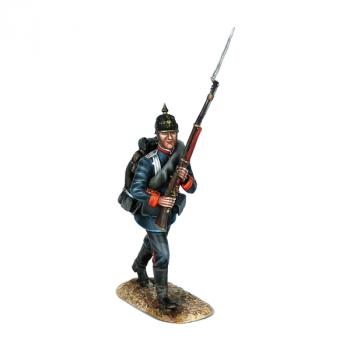Prussian Infantry Advancing Raised Arms 1870-1871--single figure #0