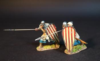 Two Spanish Spearmen Thrusting, The Spanish, El Cid and the Reconquista--two figures #0