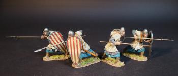 Four Spanish Spearmen Thrusting, The Spanish, El Cid and the Reconquista--four figures #0