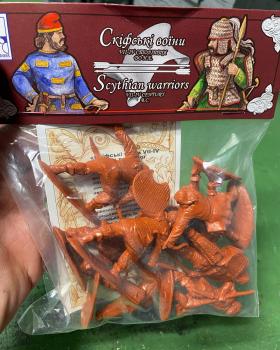 Scythian Warriors VII Century BC--8 figures in 8 poses--Color Varies--SEVEN IN STOCK. #0