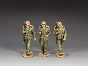 Marching Marines--three figures with packs #0