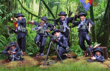 Viet Cong Tunnel Rat Complete Set Special--seven figures in seven poses #0