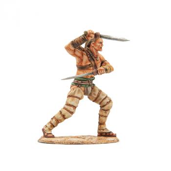 Gallic Gladiator--single figure wielding two gladii #0