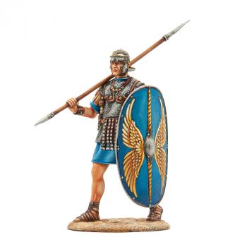 Roman Legionary Guardian Walking--single figure with spear and shield #0
