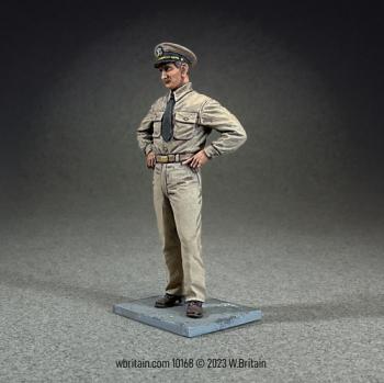 U.S.N. Commander Lyndon Baines Johnson, 1942-45--single standing figure #0