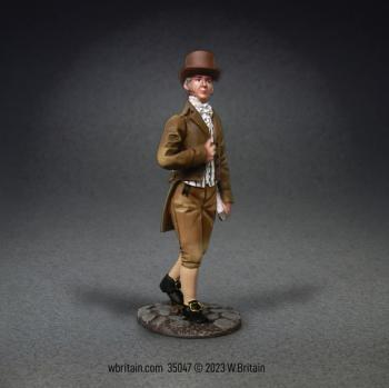“Mr. Bennet” Out for a Stroll--single figure #0