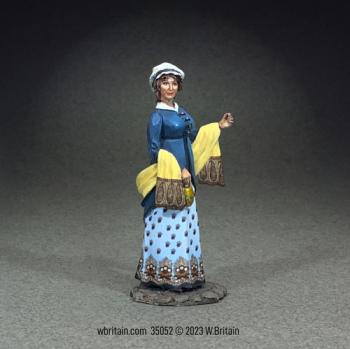 "Mrs. Bennet" Out for a Stroll--single figure #1